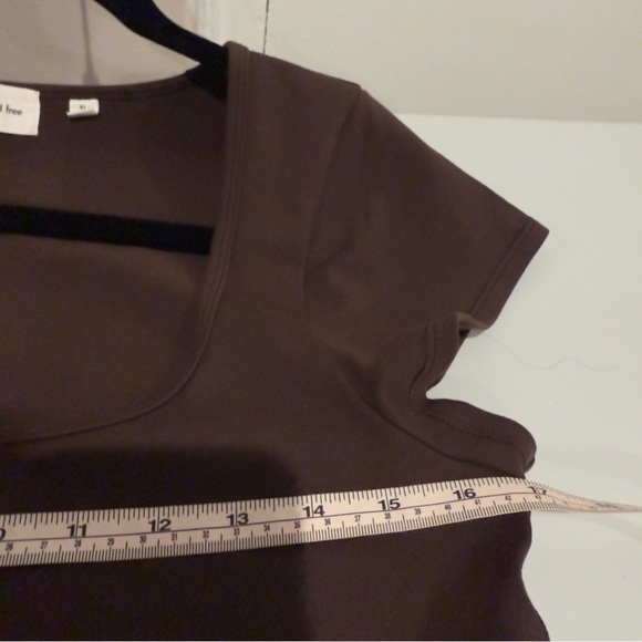 Aritzia Wilfred Free Theodora Jumpsuit Chocolate Brown Women Size XL Cap Sleeve - Picture 11 of 14